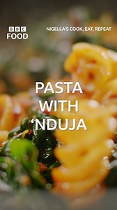 23K views · 213 reactions | 'Nduja like double carbs? Nigella Lawson does.  https://www.bbc.co.uk/food/recipes/giant_fusilli_with_53792 | BBC Food | Facebook