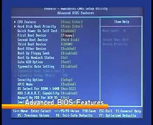 电脑组装教程 BIOS设置 _3
