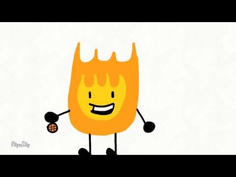 Fireball playing with a basketball (flipaclip 2D animation