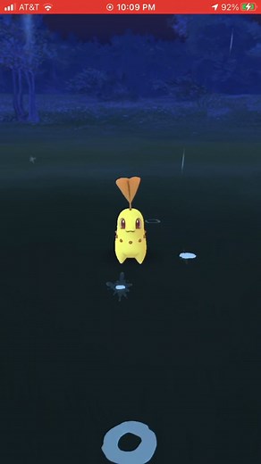 Shiny Chikorita Evolution! #pokemon #pokemongo #pokemongoshiny #shinypokemon #shinychikorita #pogotok