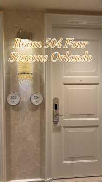 Four Seasons Orlando Room 504 Tour Disney's Most Expensive Hotel #disneyworld #fourseasonsorlando