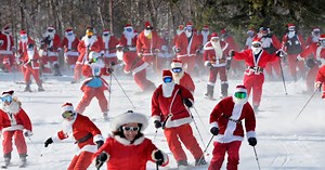 Spirit of Christmas: Santa Claus Spreads Generosity and Tradition Across the Globe