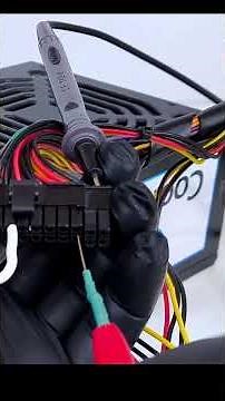 How to measure the voltages of a PC power supply (test with real load)