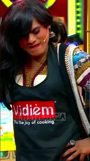 என்ன fun'u 🤣 #Pugazh as Sherin in Cooku with comali #cwc | Srusti Pugazh comedy ▪︎ #Cookuwithcomali