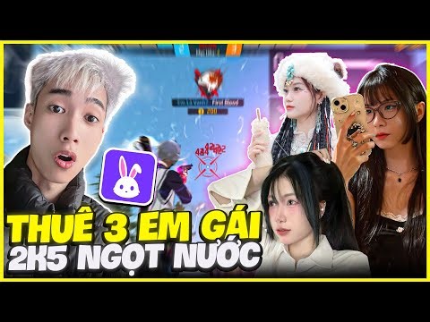 Đức Mõm Chơi Căng Thuê 3 Em Gái 2k5 Chơi Game Cùng !!!