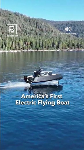 This Boat Literally Lifts Out of the Water