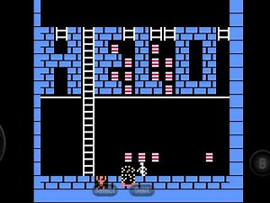 ROM Hack - Lode Runner MSX (NES/FC) - Edit Mode - Lode Runner II/2 Level 1 Remake