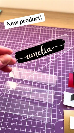 New product alert! 🚨 I bought these acrylic bookmarks a while ago now but couldn’t get round to doing anything with them. Here’s a start! I have a few other ideas coming for a bit more variety 🥰 #cricut #cricutmade #smallbusinesscheck #smallbusiness #bookmark