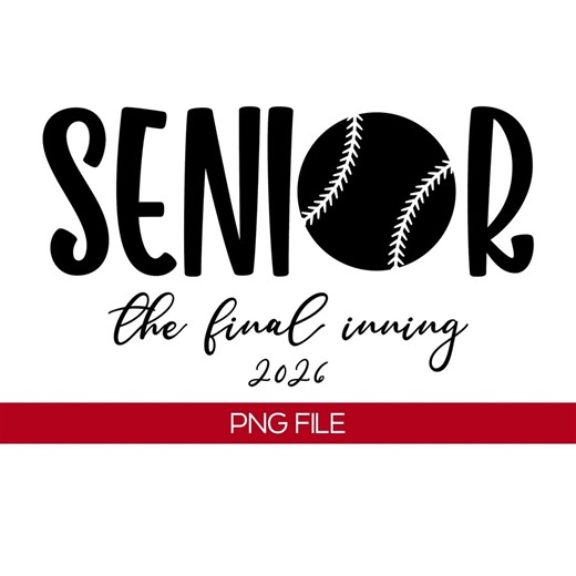 Senior Softball SVG Senior Night 2026 Softball SVG Class of 2026 Senior Softball Design for Cricut Silhouette Digital Cut File - Etsy