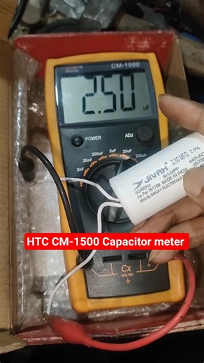 Capacitor Testing device CM1500, Induction Capacitor test krne ke liye best👍 #capacitor #multimeter