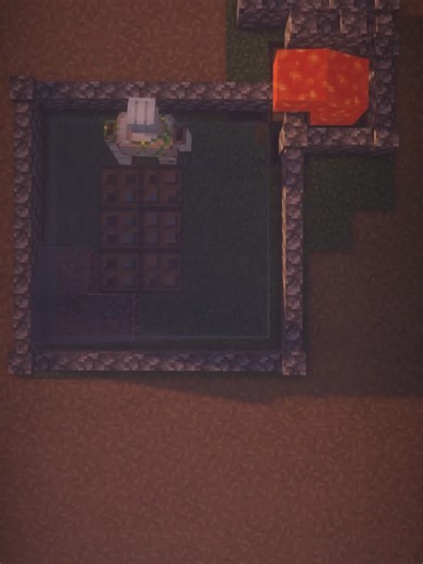 Efficient Iron Farm Design in Minecraft