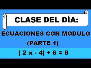 🚩 EQUATIONS WITH MODULE 👉 (PART 1)