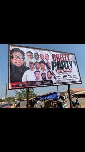 You see say E don dy Set✅ Our own DEC OBLEE BREEZY PARTY EXPERIENCE. A Special Event for Fans,Friends and Family. 🔹NewAlbumListeningParty. 🔹Music & Comedy. WED,17TH OF DECEMBER 2025. 📍DAMOL EVENT & CONFERENCE CENTRE, Beside Ilesha west Secretariat,Osogbo rd,Ilesha. RED CARPET - 1pm MAIN EVENT - 2pm. DRESS CODE - NATIVE ATTIRE. COLOR CODE - WHITE & WINE. ENTRY - Access Card (Free) For Access card send a DM to 08149471629,08134876971 On WhatsApp . #breezypartyexperiencedec2025 #december2025even
