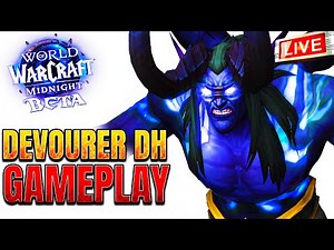 😈 Devourer Demon Hunter Beta Gameplay | WoW Midnight Testing