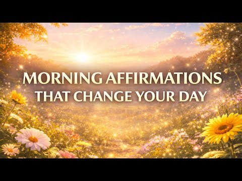🌞 MORNING AFFIRMATIONS ✧ start your day aligned & confident