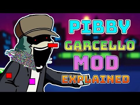 Pibby Corrupted Garcello Mod Explained in fnf (Come Learn With Pibby)