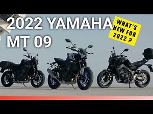 2022 Yamaha MT 09 First Look Review