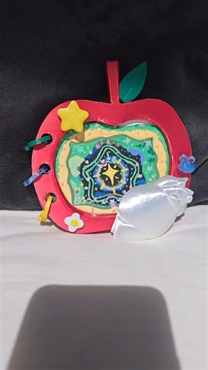 Berit.X | This print never fails to beginners (9/10): Apple-shaped notebook cover 🍎🍏 #3dprinting #loop #notebook #3dprint #beginner | Instagram