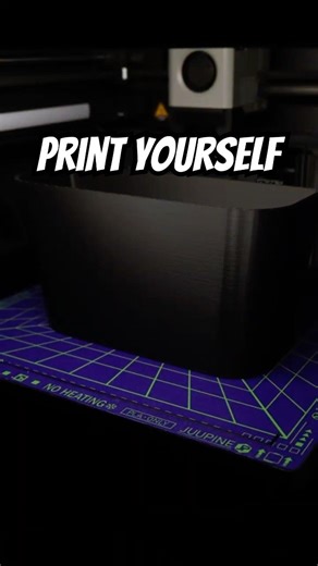 3D Printed Car Door Trash Bin 🚗🗑️ #3dprinting #satisfying #shorts