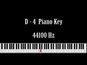 D - 4 Piano Key Note Sound Effect Free High Quality Sound FX