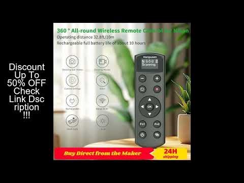 ML-L7 USB-C Wireless Remote Control Shutter Release for Nikon Z5II Z6III Z30 Z50 Z50II Zfc Zf Z6II