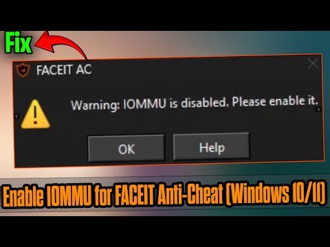 FACEIT AC IOMMU Disabled Error Fix | Enable IOMMU (2025 Guide) ✅