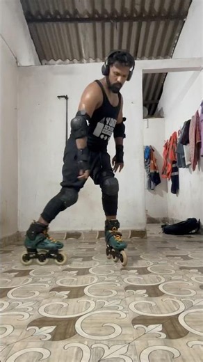 Room Skating Practice Day 1 🛼 | Rain Can’t Stop Me 💪🏻