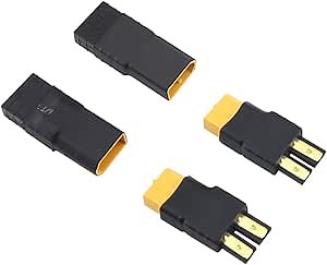 4pcs Amass XT60 male Female plug xt60 adapter plug Connector for RC Racing cars, airplanes, boat models lithium battery Charger genuine adapters