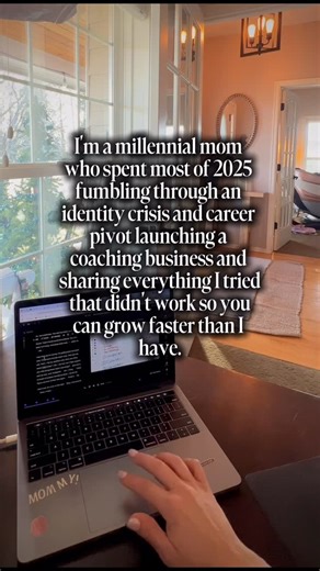Kindra Morse on Instagram: "Millennial mom era: identity crisis edition 👋 Most of 2025, I was: – pivoting my entire career – launching a coaching business – and low‑key wondering who I even was anymore 🫠 I tried a LOT of things that did not work. Like, ‘how did I ever think this was a good idea?’ levels of not-working. 🥴🤣 So I’m doing a little series: ‘What I tried that flopped so you don’t waste a year like I did.’ It’s going to be a mix of roasting myself to entertain you (I crack myself u
