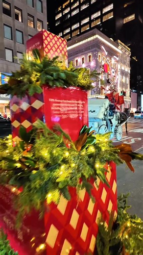 9.1K views · 127 reactions | Walking through a literal winter wonderland. From the giant ornaments on 6th Avenue to the windows on 5th, NYC really knows how to deck the halls! ✨" | New York City Travel Tips | Facebook