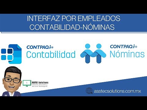 INTERFAZ POR EMPLEADOS CONTABILIDAD - NÓMINAS CONTPAQi