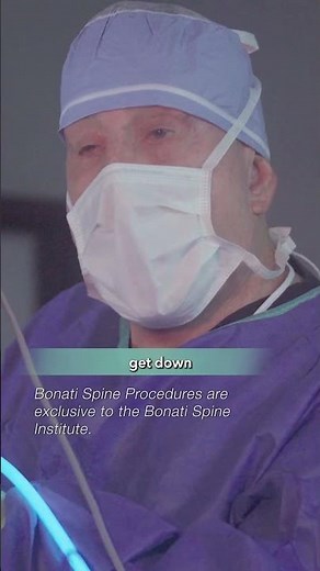 Dr. Wolff discusses the Bonati Spine Procedures for treating Bulging Disc #bulgingdisc