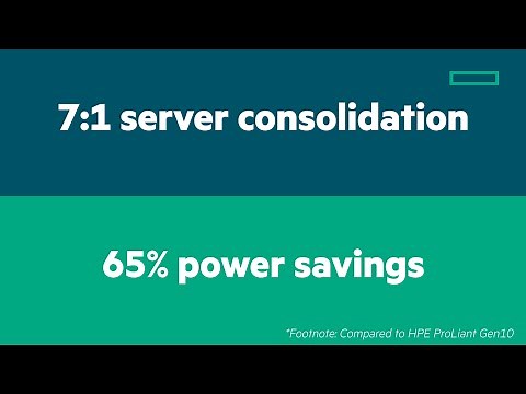 Modernize your IT infrastructure with HPE ProLiant Servers