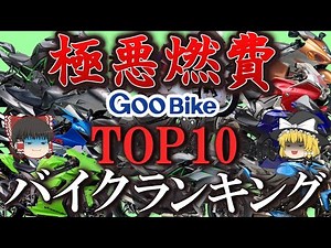 【グーバイク調査】ガソリン垂れ流しの富裕層にしかお勧めできない極悪燃費中古バイクを調査してみた。【ゆっくり解説】