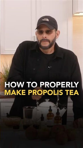 How to Properly Make Propolis Tea