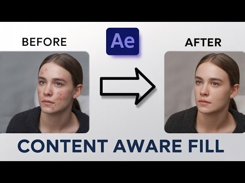 Adobe After Effects: Remove Objects Fast with Content-Aware Fill