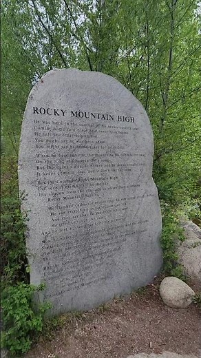 John Denver Song Garden in Aspen, Colorado #travel #vanlife