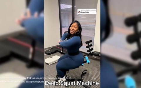 MERACH Adjustable Glutes Trainer & Deep Squat Machine - Core Leg Strengthener for Gym Workouts