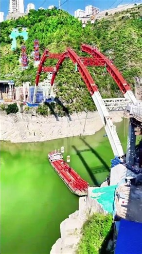 Construction of Wushan Daning River Gorge Arch Bridge