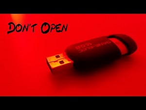 Buying a Real Dark Web Mystery Box Part 2 - What's on The Thumb Drive? Very Scary