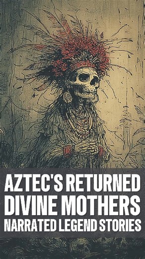 Explore the Aztec worldview where women who died during child birth were honored as heroic warriors, called Chihuateteo. These women held a place of reverence in Aztec society, seen as equal to men who died in battle. Hear about their role in Aztec religion and the Aztec culture. DISCLAIMER: Respectfully sharing the world's diverse folklore and ancient legends. These are traditional stories passed down through generations, not factual claims. #darkfolklore #scarymyths #ghoststories #urbanlegends