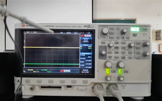 Use of AC instruments – how to use an oscilloscope