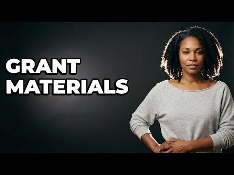 What Materials Are Needed for an Artist Grant?