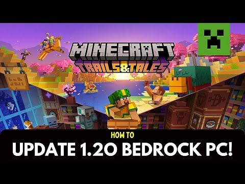 How to UPDATE Minecraft Bedrock on PC to 1.20! (Download Minecraft 1.20 Update)