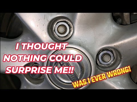 Backwards Lug Nuts !! This Shop Really Did This