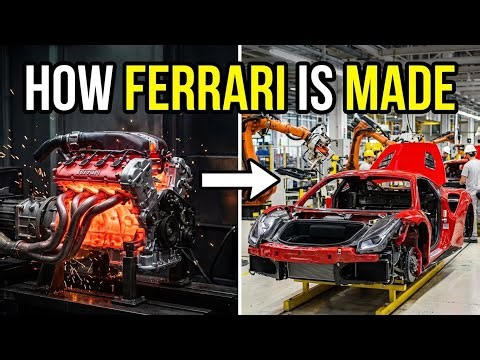 how to made Ferrari | manufacture,unbelievable | How Ferrari Is Made | Inside Ferrari Factory |
