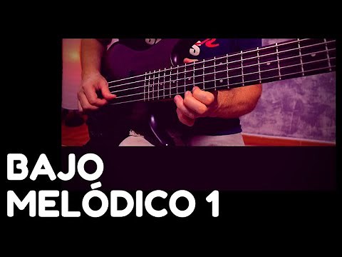 1.- Bajo melódico - carloslaiz.com - Aprende a tocar melodías y expresarte con el bajo eléctrico.