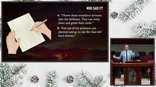 Evening Service - January 18, 2026 Speaker: Pastor Caleb Phelps Sermon: Should We Talk About Hell? Text: Mark 9:42-49 Series: What the Bible Says About Hell | Faith Baptist Church, Taylors, SC