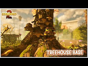 Cozy Treehouse Base | Creative Mode | Grounded 2 Speed Build
