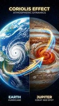 Coriolis Effect: From Earth's Hurricanes to Jupiter 🪐